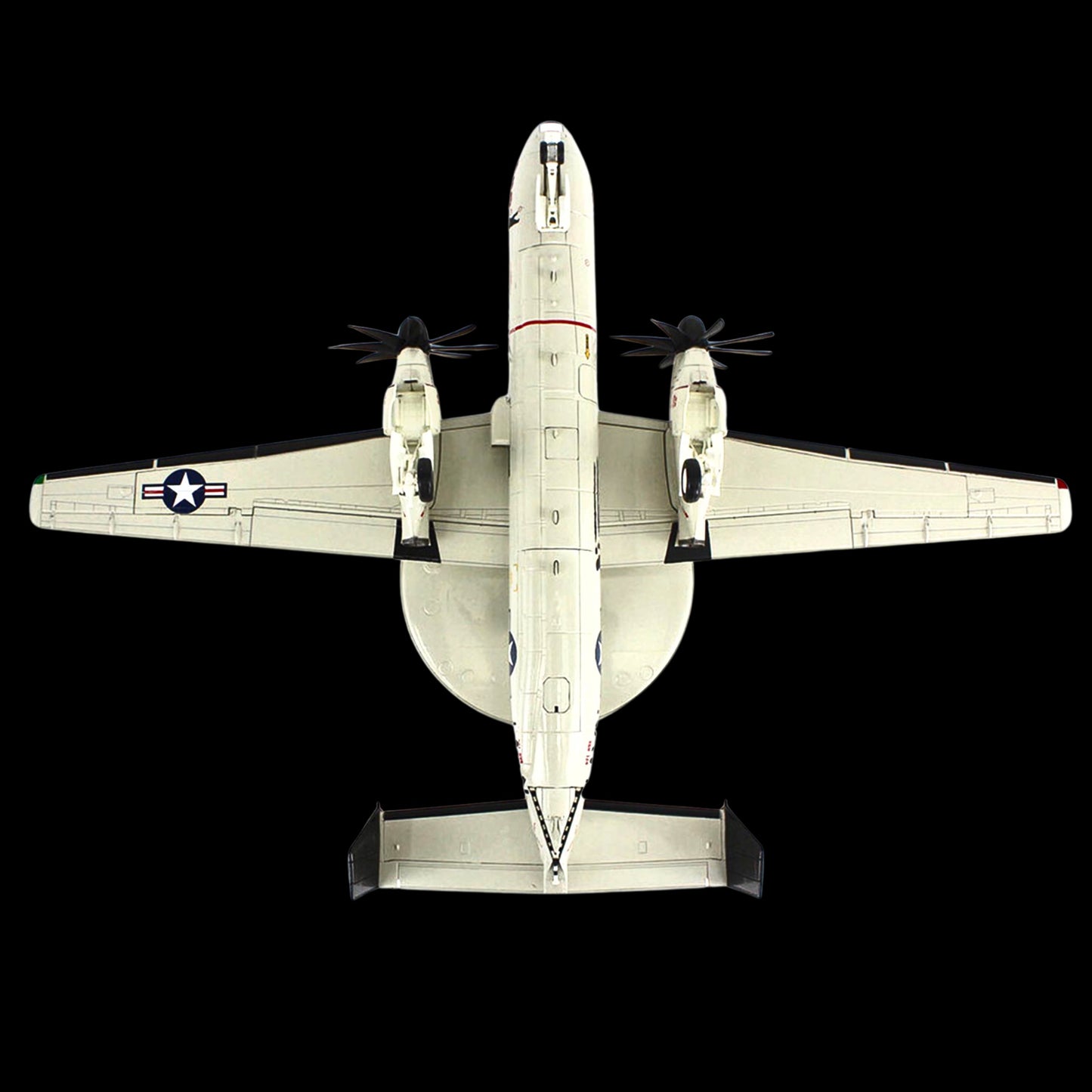 Northrop Grumman E-2C Hawkeye Aircraft "165300 VAW-124 Bear Aces" (2009) United States Navy "Air Power Series"  by Hobby Master