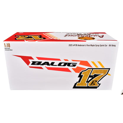 Winged Sprint Car #17B Bill Balog "Anderson's Pure Maple Syrup" (2025)