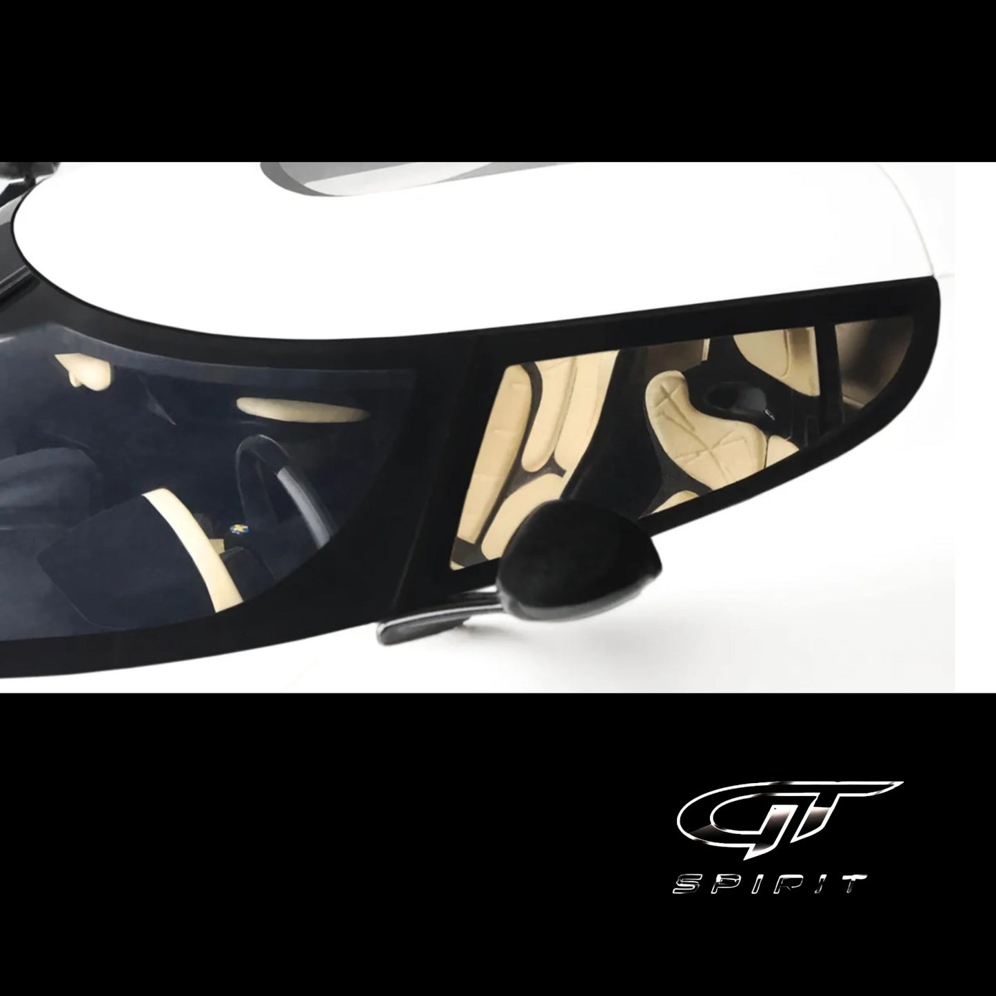 2024 Koenigsegg CC850 Crystal White 1/18 Model Car by GT Spirit