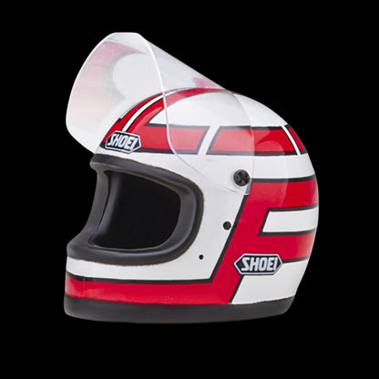 Honda CB750F Motorcycle Red with Helmet "Baribari Legend" (1986) OVA 1/12 Model by Autoart