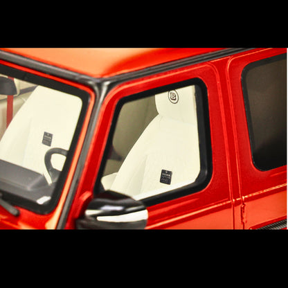 2022 Brabus 900 Rocket Edition Red with Carbon Hood 1/18 Model Car by GT Spirit
