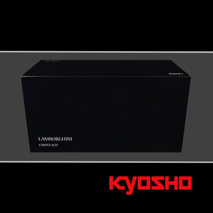 Lamborghini Countach LP 400S White 1/18 Diecast Model Car by Kyosho