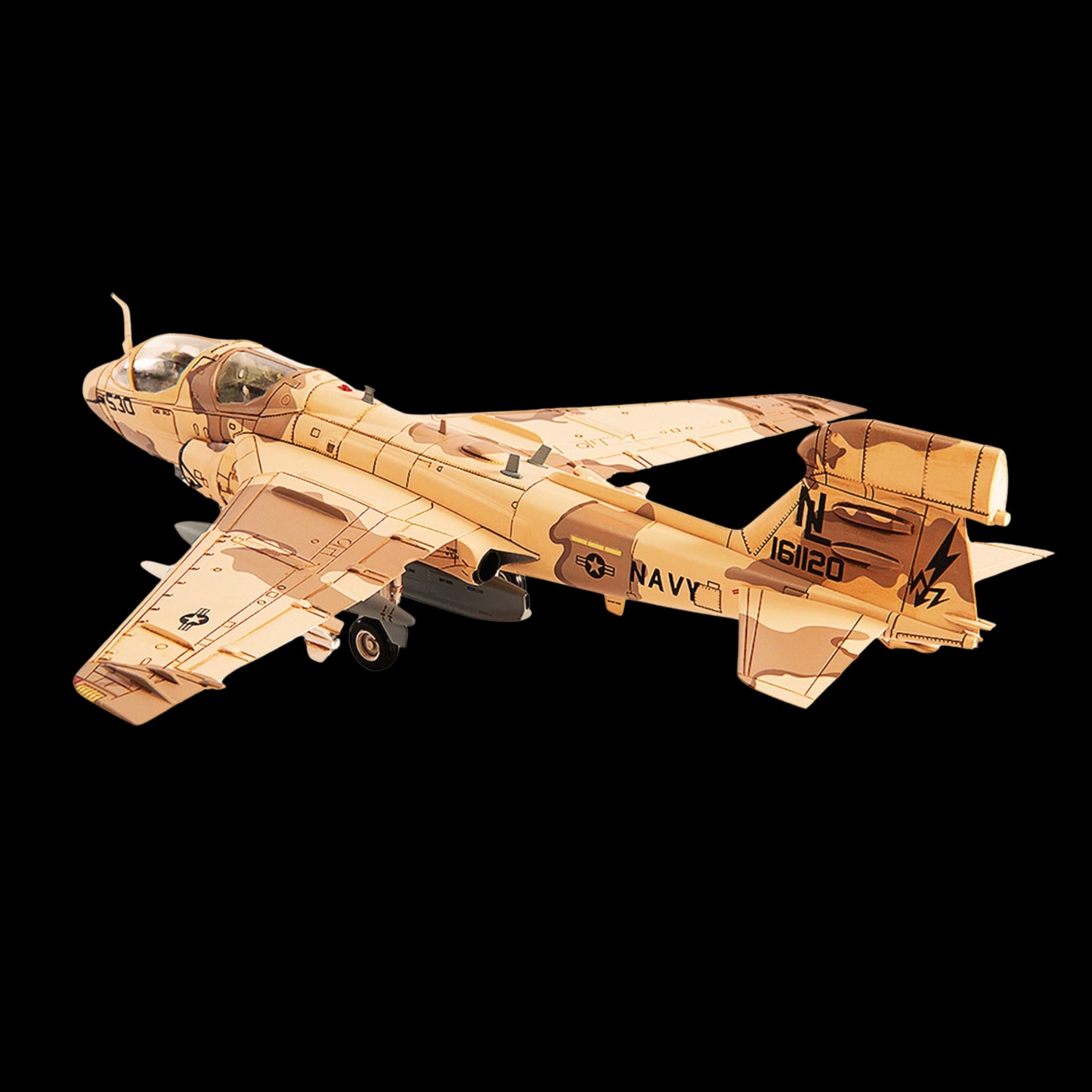 Grumman EA-6B Prowler Attack Aircraft "VAQ-133 Wizards Afghanistan" (2007) United States Navy  by JC Wings