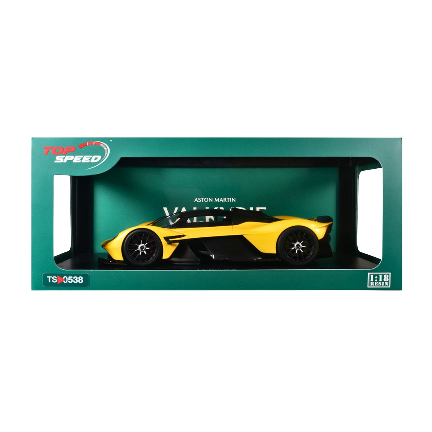 Aston Martin Valkyrie Cosmopolitan Yellow Metallic and Carbon by Top Speed