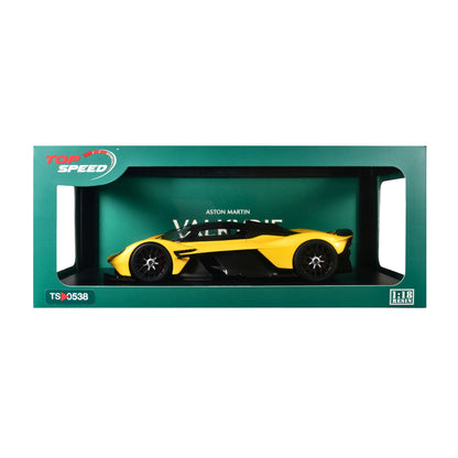 Aston Martin Valkyrie Cosmopolitan Yellow Metallic and Carbon by Top Speed