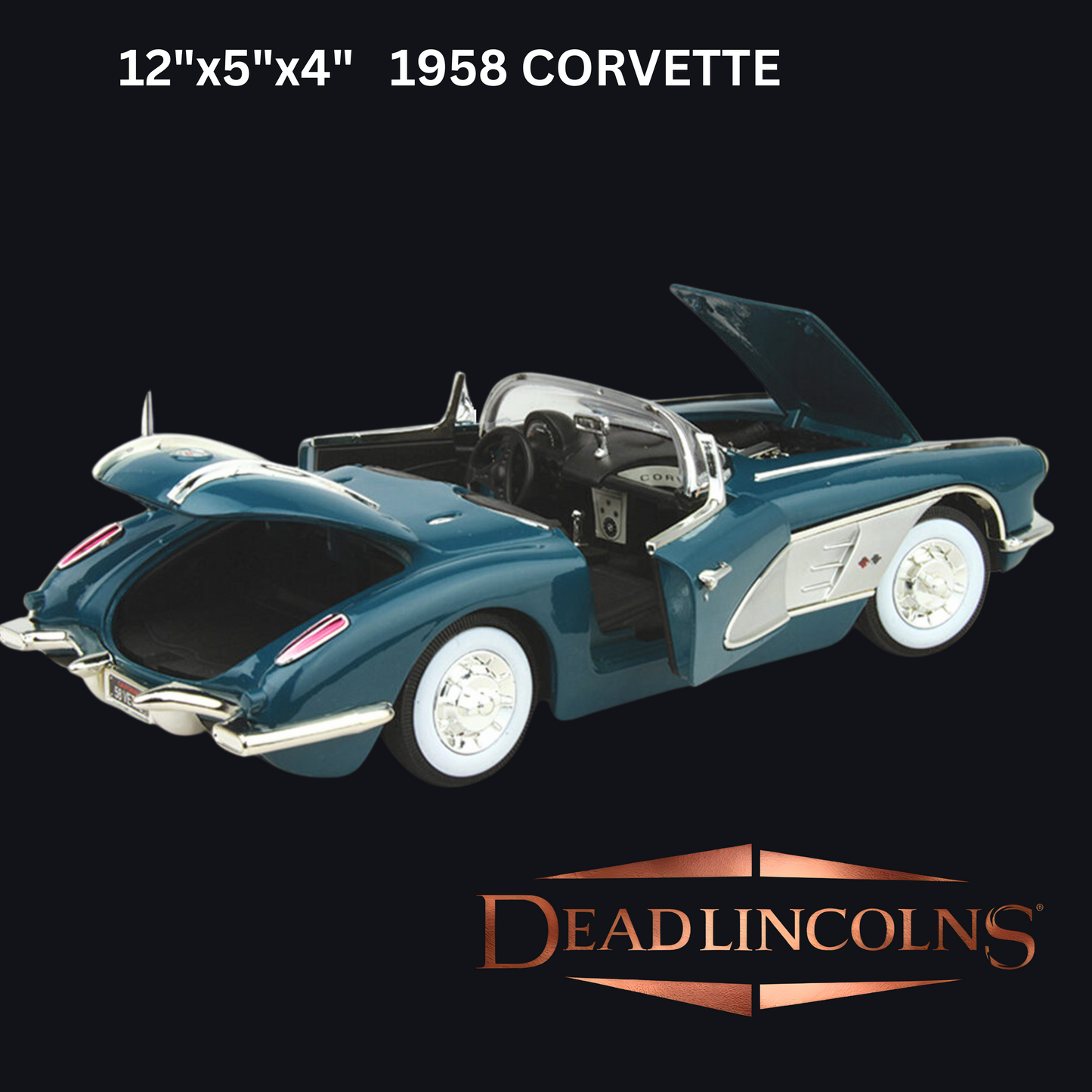 1:18 DIE CAST 1958 CORVETTE