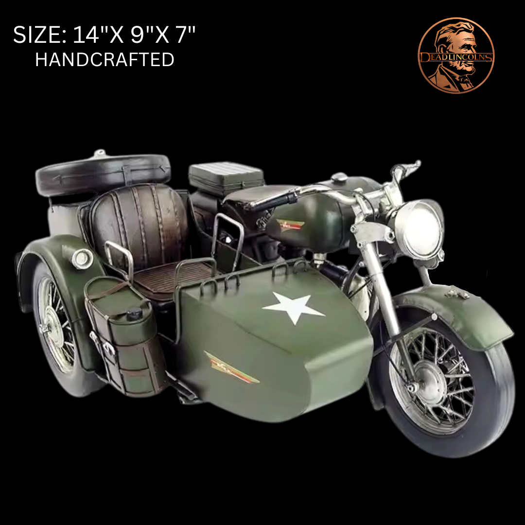 Army Sidecar Motorcycle