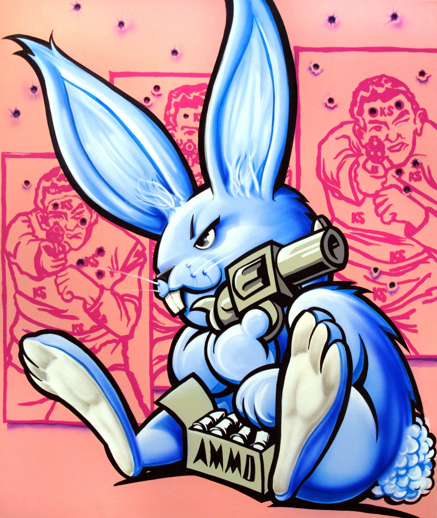 Erni Vales - Ammo Bunny on metal.