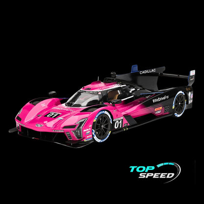 Cadillac V-Series.R #01 Sebastien Bourdais - Scott Dixon - Renger van der Zande.