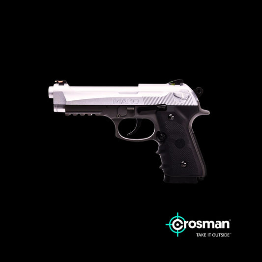 Crosman CM9B Mako - CO2 Powered, Semi Auto Blowback BB Air Pistol