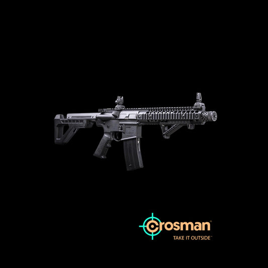 Crosman DPMS SBR Full Auto CO2 Powered BB Air Rifle Black