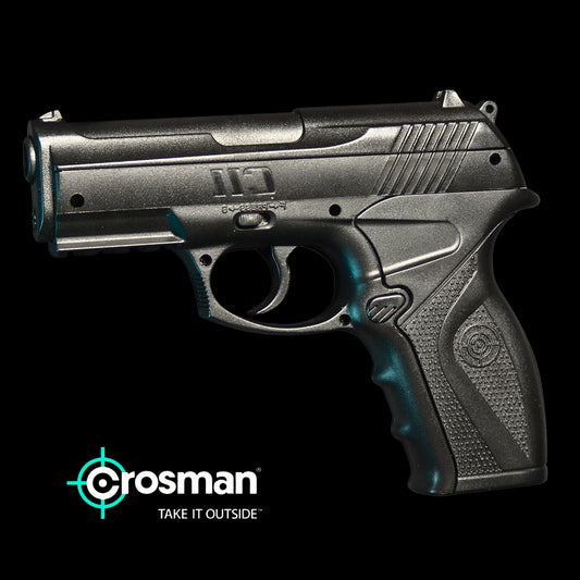 Crosman, Model C11 Pistol, .177 BB, Black Synthetic Stock, CO2, Semi Automatic.