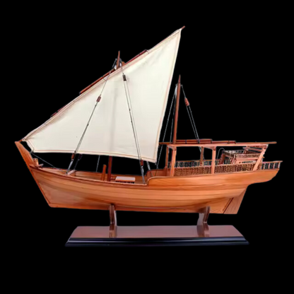 Handcrafted Wood Sailboat