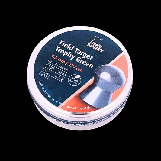 H&N Field Target Trophy Green .177 cal. lead-free- per 300