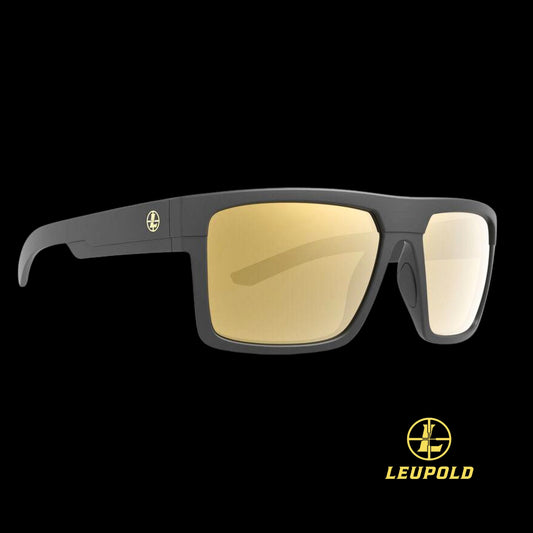 Leupold Becnara Sunglasses Matte Black with Bronze Mirror
