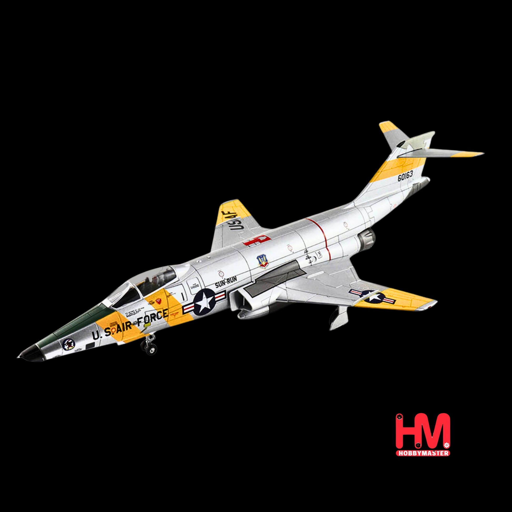 McDonnell RF-101C Voodoo Fighter Aircraft "363rd TRW Operation Sun Run" (1957).