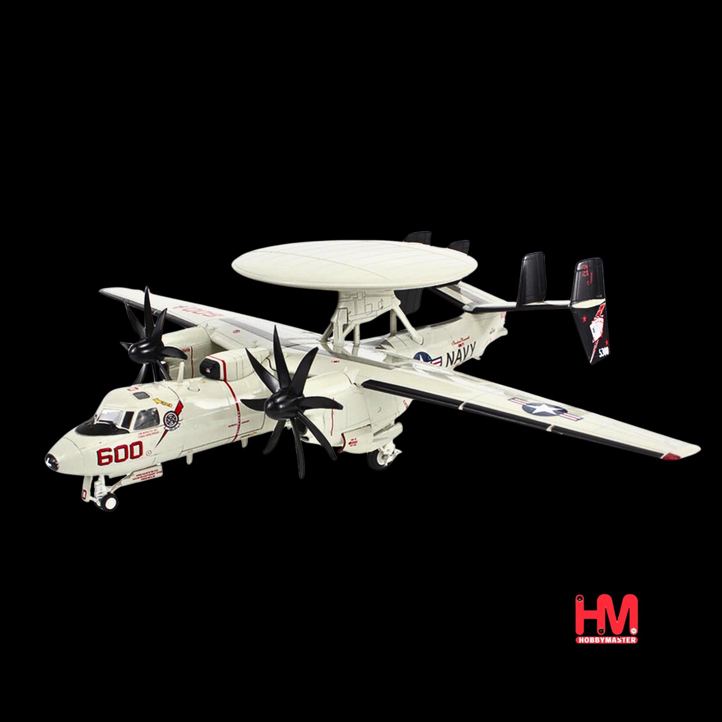 Northrop Grumman E-2C Hawkeye Aircraft "165300 VAW-124 Bear Aces".