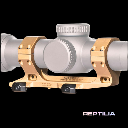 Reptilia AUS 1-Piece Scope Mount 34mm 1.54" FDE