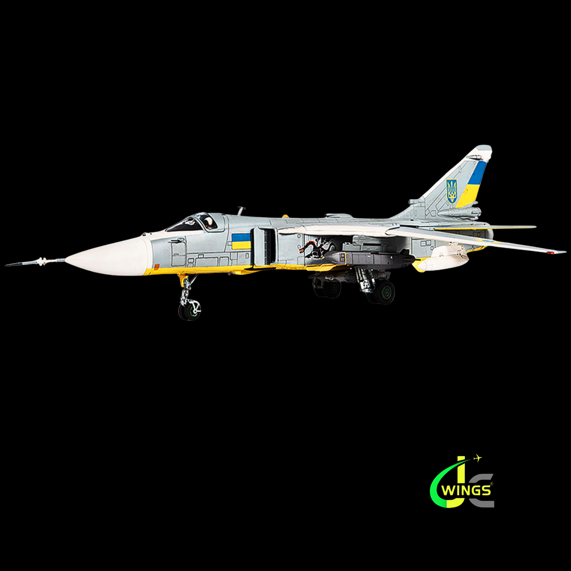 Sukhoi Su-24M Fencer-D Bomber Aircraft "Ukraine War" (2023) Ukrainian Air Forceby JC Wings.