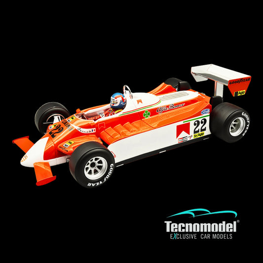 Alfa Romeo 179 1980 Olanda GP Driver Vittorio Brambilla Limited edition 1/18 scale