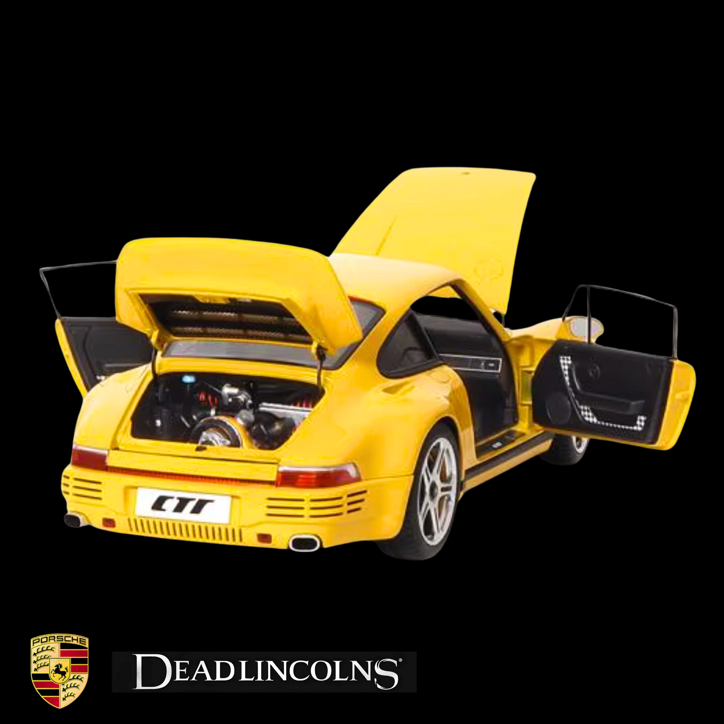 RUF Porsche 1:18 Scale Model Premium Die-Cast Collectible