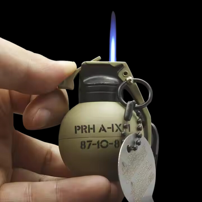 BUTANE LIGHTER - ARMY GRENADE