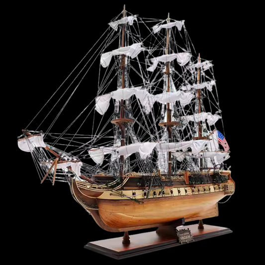 USS Constitution Navy Ship Wooded Replica